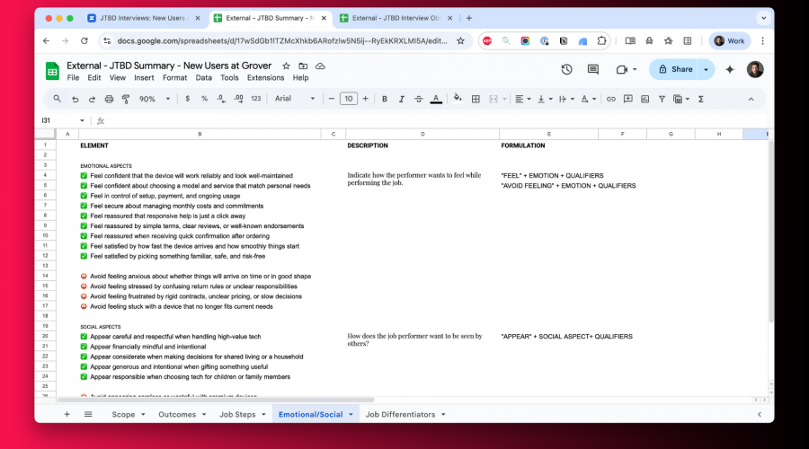 Emotional/Social Aspects